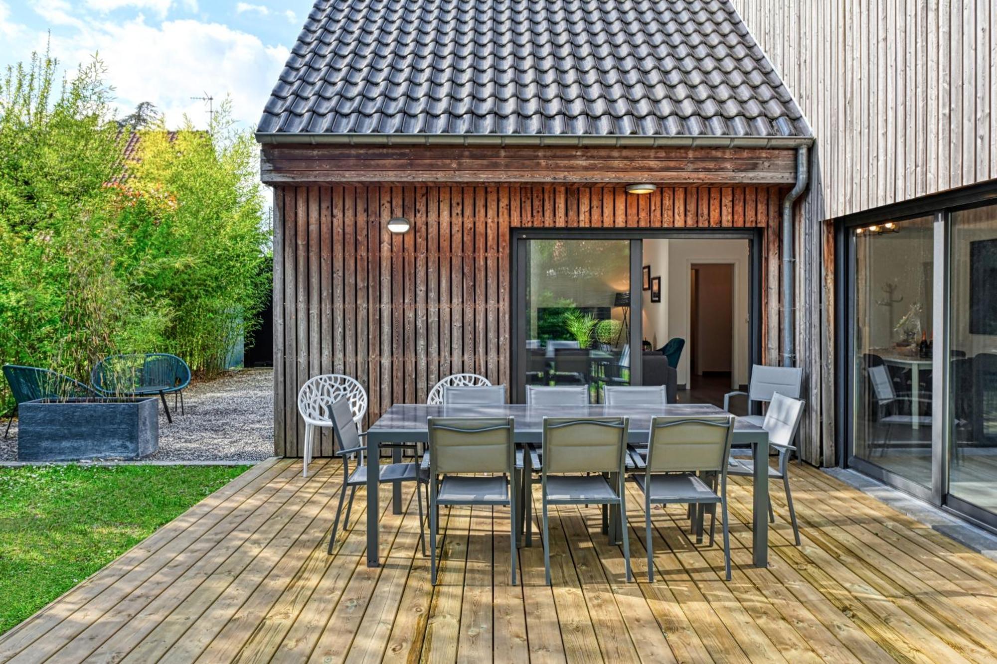 Villa Contemporaine 7 Minutes Du Centre De Lille マルク・アン・バルール エクステリア 写真